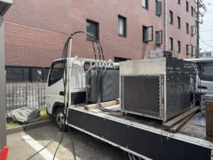 高圧の負荷試験機
